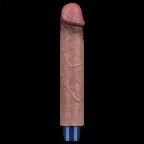 9" REAL SOFTEE Rechargeable Silicone Vibrating Dildo Lovetoy