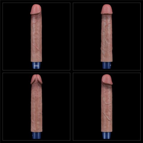9" REAL SOFTEE Rechargeable Silicone Vibrating Dildo Lovetoy