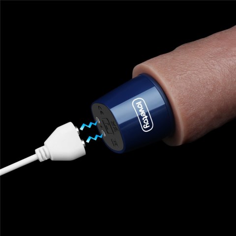9" REAL SOFTEE Rechargeable Silicone Vibrating Dildo Lovetoy