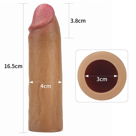 Add 1"" Revolutionary Silicone Nature Extender Lovetoy Add 1"" Revolutionary Silicone Nature Extender Lovetoy