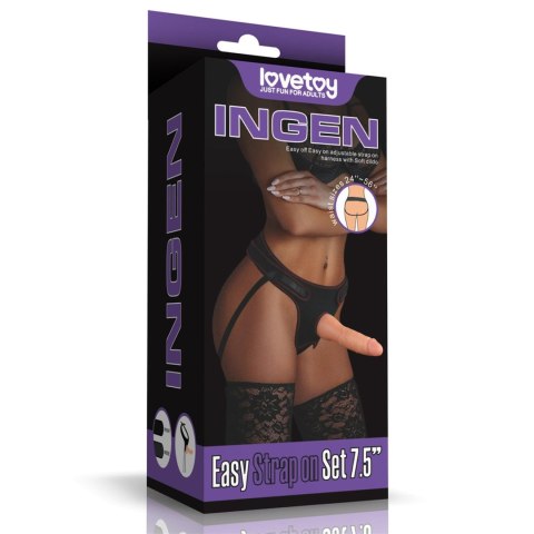 Easy Strapon Set 7.5'' Lovetoy