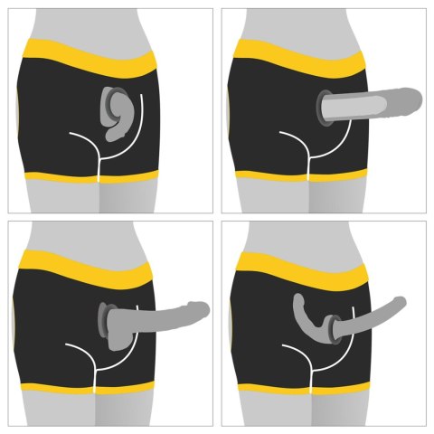 Horny Strapon Shorts (38 - 42 inch waist) Lovetoy