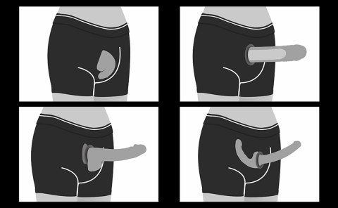 Strapon shorts for sex for packing(33~37 inch waist) Lovetoy