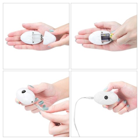 Vibrating Easy Strapon Set 7.5'' Lovetoy