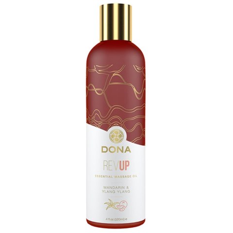 Dona - Essential Massage Oil Rev Up Mandarin & Ylang Ylang 120 ml Dona Dona - Essential Massage Oil Rev Up Mandarin & Ylang Ylang 120 ml Dona