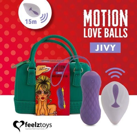 FeelzToys - Remote Controlled Motion Love Balls Jivy FeelzToys FeelzToys - Remote Controlled Motion Love Balls Jivy FeelzToys