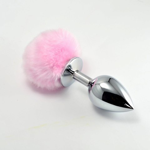 Pompon Metal Plug Small Pink Lovetoy Pompon Metal Plug Small Pink Lovetoy
