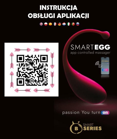 Smart Egg"" - App Controlled massager B - Series Smart