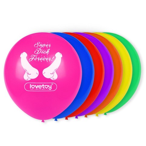 Super Dick Forever Bachelorette Balloons(Pack of 7) Lovetoy
