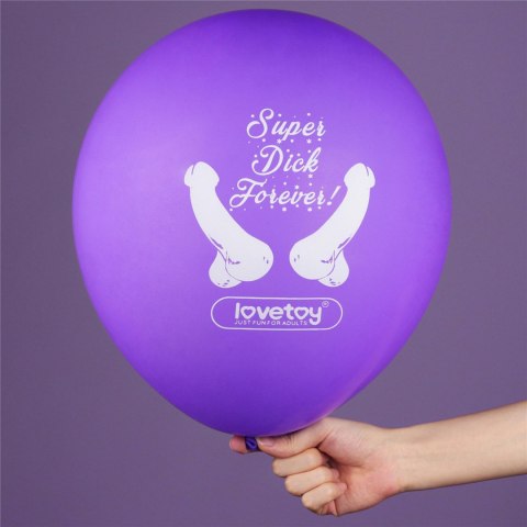 Super Dick Forever Bachelorette Balloons(Pack of 7) Lovetoy