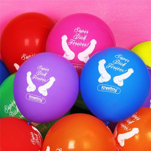 Super Dick Forever Bachelorette Balloons(Pack of 7) Lovetoy