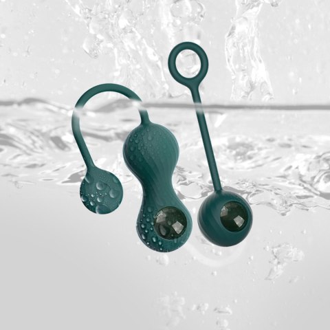 Magic Motion - Crystal Duo Smart Kegel Vibrator with Weight Set Magic Motion