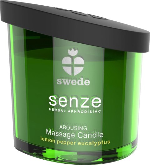 Swede - Senze Arousing Massage Candle Lemon Pepper Eucalyptus Swede Swede - Senze Arousing Massage Candle Lemon Pepper Eucalyptus Swede