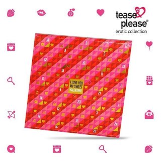 Valentine Advent Calendar (NL-DE-EN-FR-ES-IT-PL-RU-SE-NO) Tease & Please