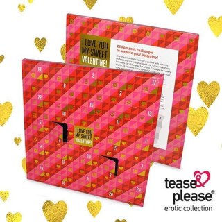 Valentine Advent Calendar (NL-DE-EN-FR-ES-IT-PL-RU-SE-NO) Tease & Please