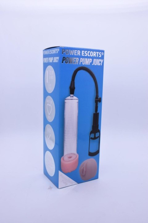Power Escorts -Power Pump Juicy - Penis Pump - With Improved Exchangeable Pussy - Black/Transparant Power Escorts Power Escorts -Power Pump Juicy - Penis Pump - With Improved Exchangeable Pussy - Black/Transparant Power Escorts