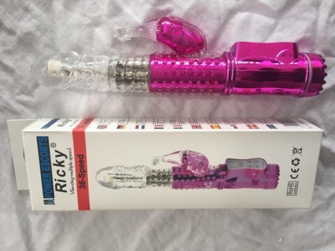 Ricky pink 36 speed rabbit 23,5 cm Power Escorts Ricky pink 36 speed rabbit 23,5 cm Power Escorts