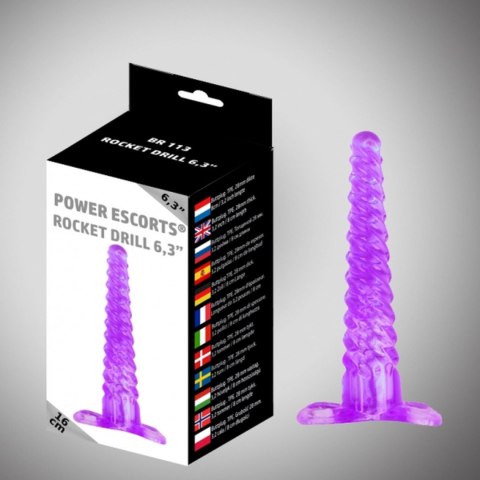Rocket drill 6,3 inch purple big anal plug 6,3 inch / 16 cm Power Escorts Rocket drill 6,3 inch purple big anal plug 6,3 inch / 16 cm Power Escorts