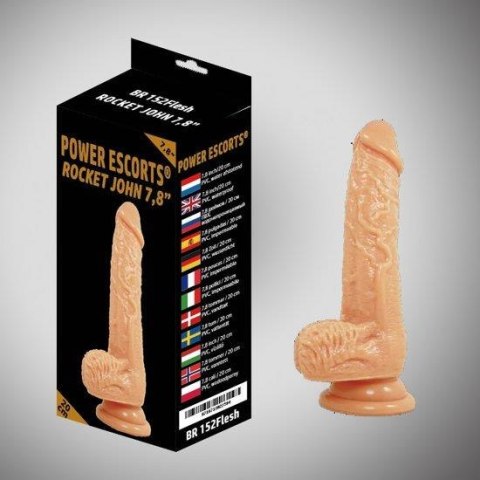 Rocket john flesh dildo 7,8 inch 20 cm Power Escorts Rocket john flesh dildo 7,8 inch 20 cm Power Escorts