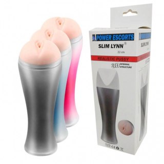 Slim lynn grey design masturbator 22 cm Power Escorts
