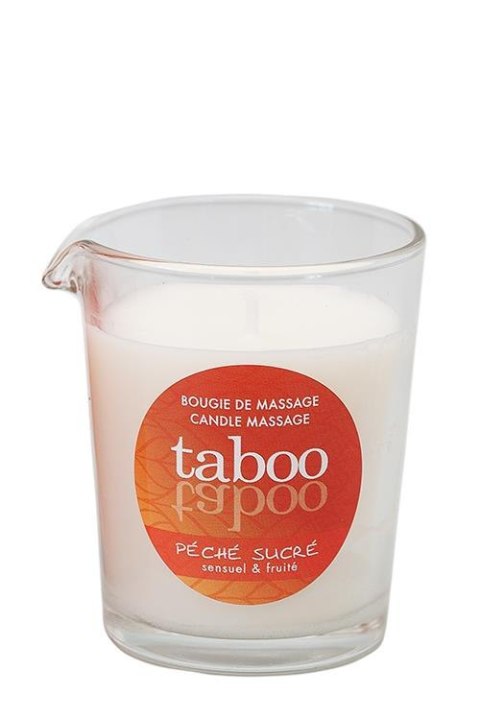 Świeca/krem-Peche Sucre Bougie Massage 60 gr Ruf Świeca/krem-Peche Sucre Bougie Massage 60 gr Ruf