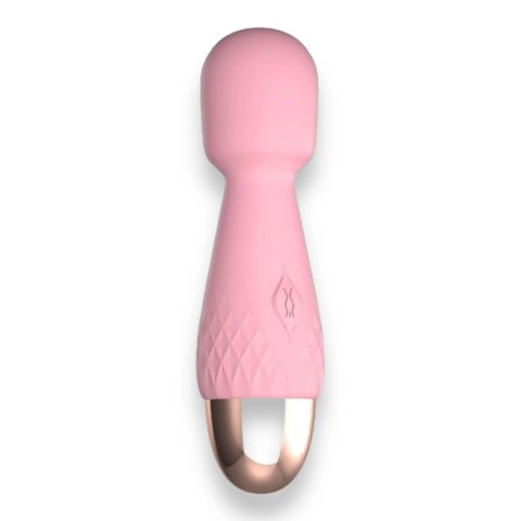 Power Escorts - Mini Wand De Luxe Pink - 11,6 Cm / 4.5 Inch Silicone Wand Massager Power Escorts Power Escorts - Mini Wand De Luxe Pink - 11,6 Cm / 4.5 Inch Silicone Wand Massager Power Escorts