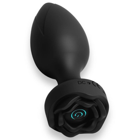 Power Escorts - Princess Plug - Remote Rose Design Plug - USB Rechargeable - 10 Functions - Black Power Escorts Power Escorts - Princess Plug - Remote Rose Design Plug - USB Rechargeable - 10 Functions - Black Power Escorts
