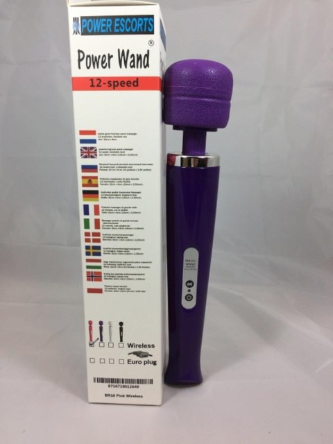Powerwand purple eu plug big size wand massager Power Escorts Powerwand purple eu plug big size wand massager Power Escorts