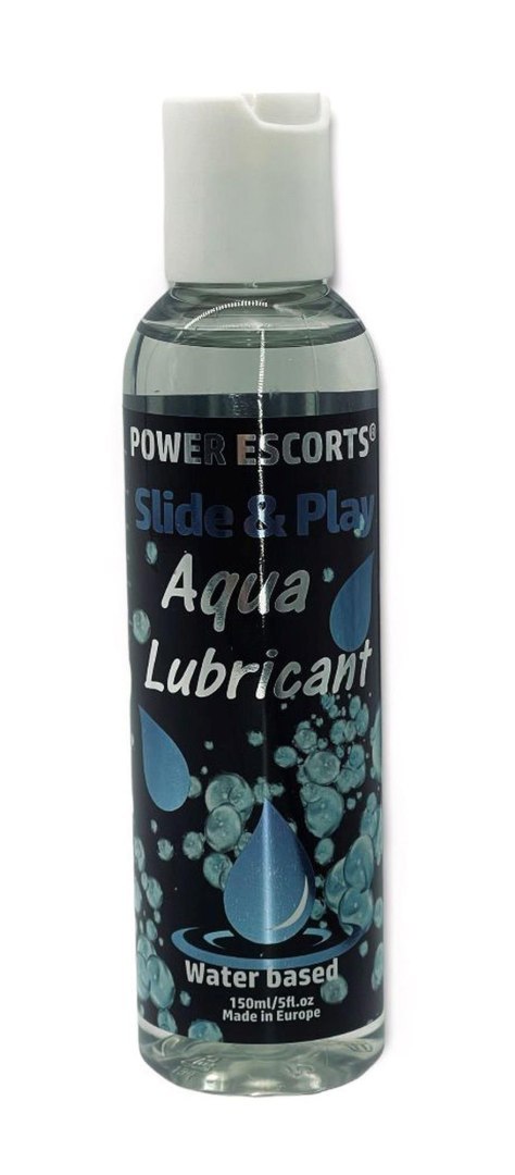 Slide&Play - Aqua Lubricant 150ml Power Escorts Slide&Play - Aqua Lubricant 150ml Power Escorts