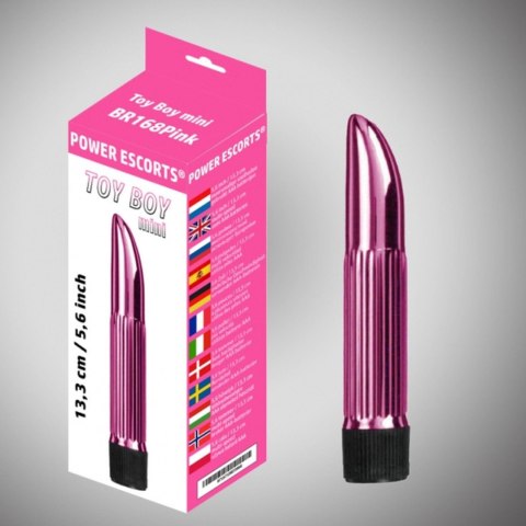 Toy boy mini pink mini vibrator 13,3 cm x 5,6 inch Power Escorts Toy boy mini pink mini vibrator 13,3 cm x 5,6 inch Power Escorts