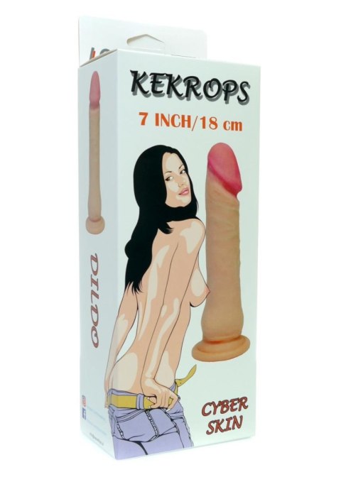Dildo-KEKROPS-LOVECLONEX 7""-flexible B - Series Real Dildo-KEKROPS-LOVECLONEX 7""-flexible B - Series Real