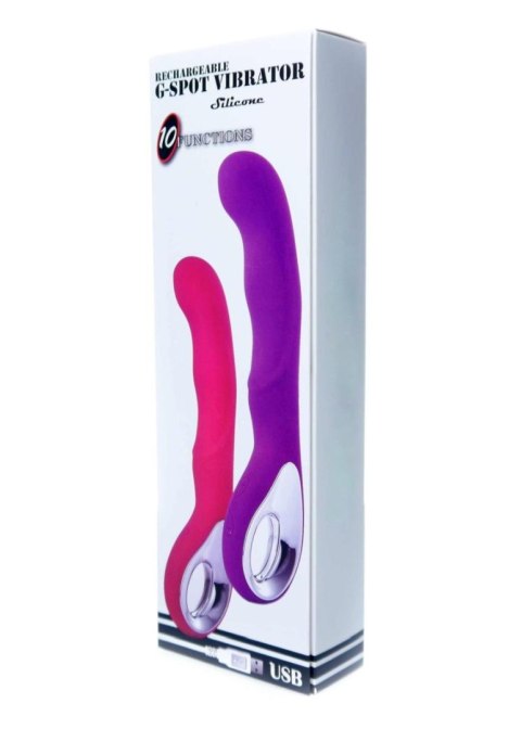Vibrator G-spot 10 functions USB Pink B - Series Magic