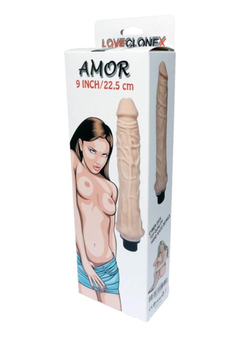 Wibrator-AMOR-LOVECLONEX 9""""""""-vibration B - Series Real
