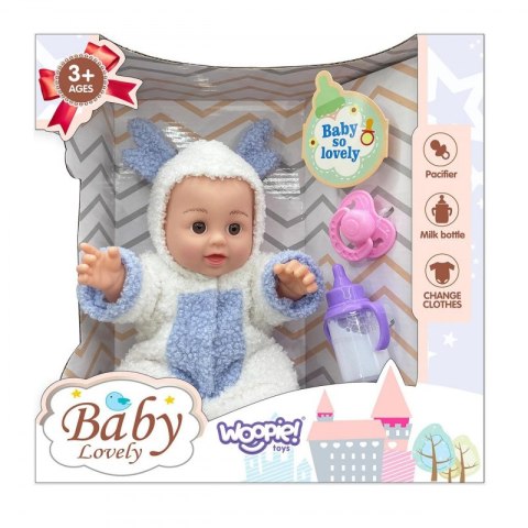 WOOPIE ROYAL Lalka Bobas w Ubranku Reniferek + Akcesoria 28cm Woopie WOOPIE ROYAL Lalka Bobas w Ubranku Reniferek + Akcesoria 28cm Woopie