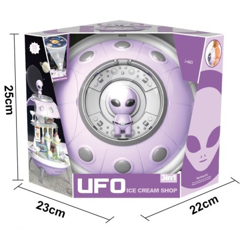 WOOPIE Sklep Lodziarnia Cukiernia 3w1 Plecak Projektor UFO Woopie WOOPIE Sklep Lodziarnia Cukiernia 3w1 Plecak Projektor UFO Woopie