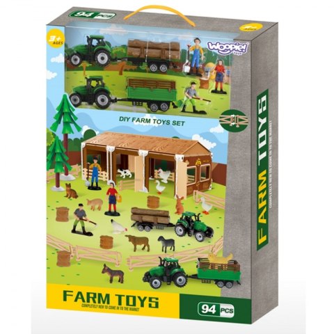 WOOPIE Zestaw Mały Farmer XL Figurki Gospodarstwo Woopie WOOPIE Zestaw Mały Farmer XL Figurki Gospodarstwo Woopie