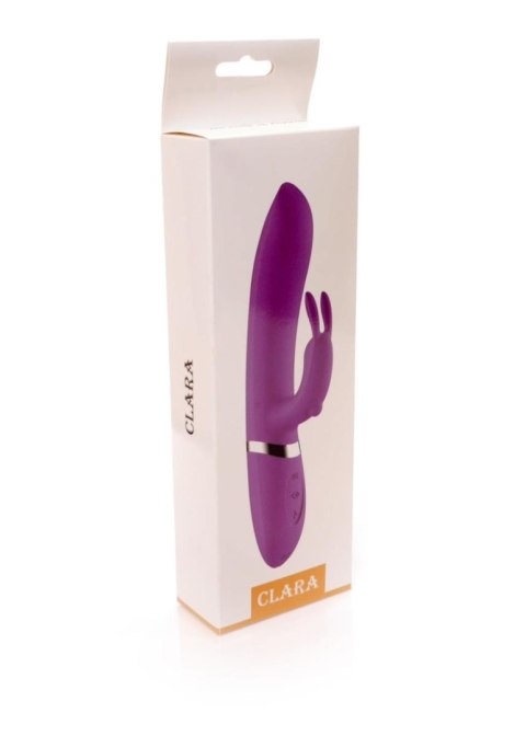 Wibrator-CLARA Purple 12 vibration and 6 pulsation functions USB B - Series Lyla