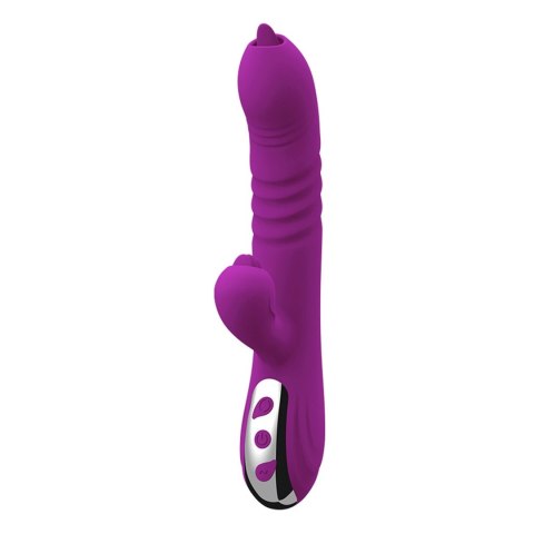 Wibrator-Fairy USB 3 functions of thrusting / 20 vibrations -Purple B - Series Lyla Wibrator-Fairy USB 3 functions of thrusting / 20 vibrations -Purple B - Series Lyla