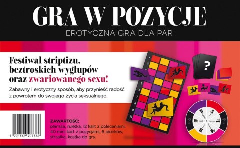 Gry-GRA W POZYCJE-erotyczna gra dla par Grammi Gry-GRA W POZYCJE-erotyczna gra dla par Grammi