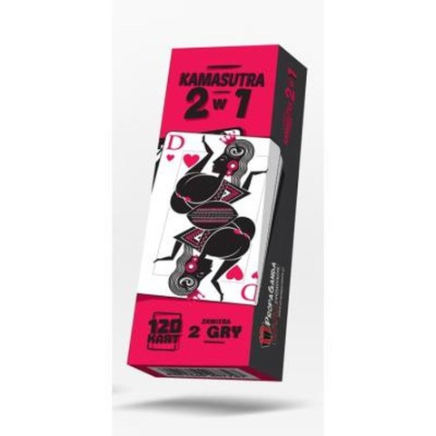 Gry-Gra Karciana KAMASUTRA 2w1 PropaGanda Gry-Gra Karciana KAMASUTRA 2w1 PropaGanda