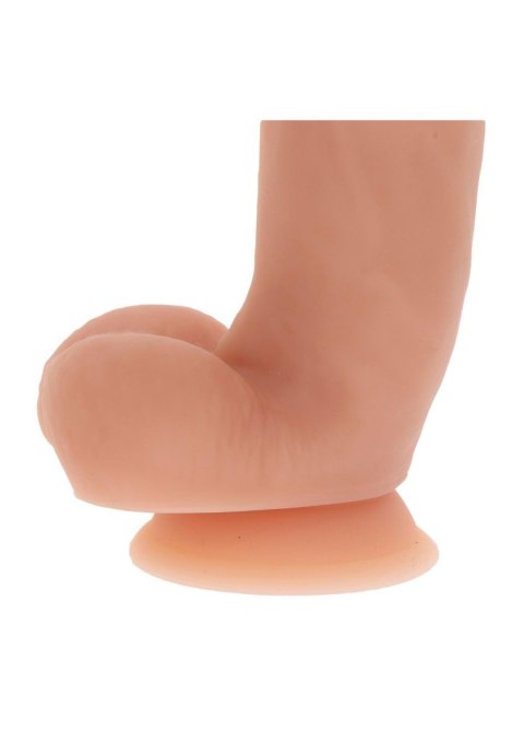 Silicone Dildo 7 inch w Balls Light skin tone ToyJoy Silicone Dildo 7 inch w Balls Light skin tone ToyJoy