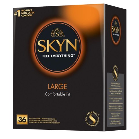 UNIMIL SKYN FEEL EVERYTHING LARGE nielateksowe 36 szt SKYN UNIMIL SKYN FEEL EVERYTHING LARGE nielateksowe 36 szt SKYN