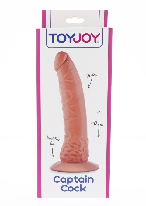 Captain Cock 20 cm Dong Light skin tone ToyJoy Captain Cock 20 cm Dong Light skin tone ToyJoy