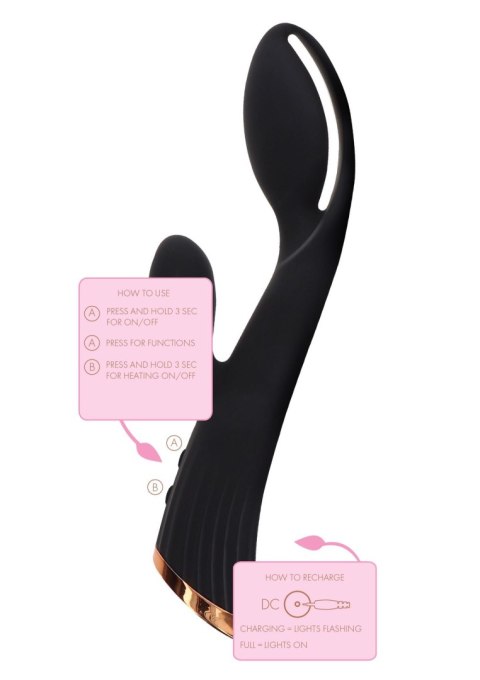 Cassia Xtra Intense Vibrator Black ToyJoy Cassia Xtra Intense Vibrator Black ToyJoy