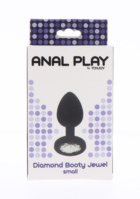 Diamond Booty Jewel Small Black ToyJoy Diamond Booty Jewel Small Black ToyJoy