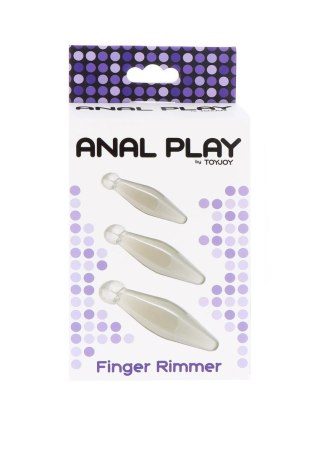 Finger Rimmer 3pcs Transparent ToyJoy