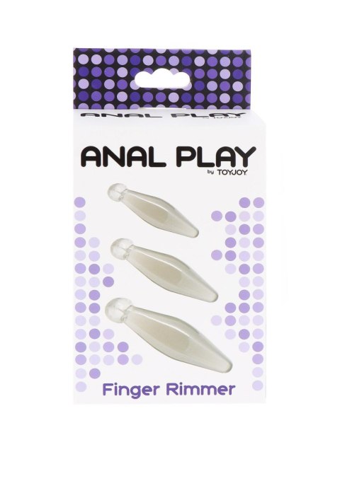 Finger Rimmer 3pcs Transparent ToyJoy Finger Rimmer 3pcs Transparent ToyJoy