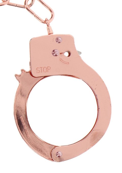 Metal Handcuffs Rose Gold ToyJoy Metal Handcuffs Rose Gold ToyJoy