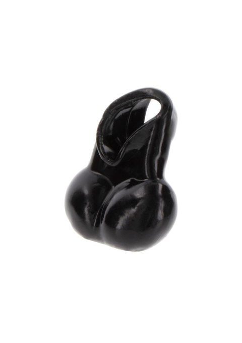 Penis Ring and Scrotum Holder Black ToyJoy Penis Ring and Scrotum Holder Black ToyJoy