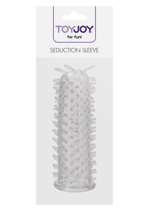 Seduction Sleeve Transparent ToyJoy Seduction Sleeve Transparent ToyJoy